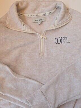 Rae Dunn Sweatpants And Sweatshirt Set Beige